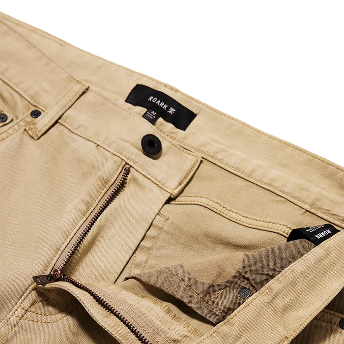 HWY 128 Straight Fit 5-Pocket Denim | Desert Khaki