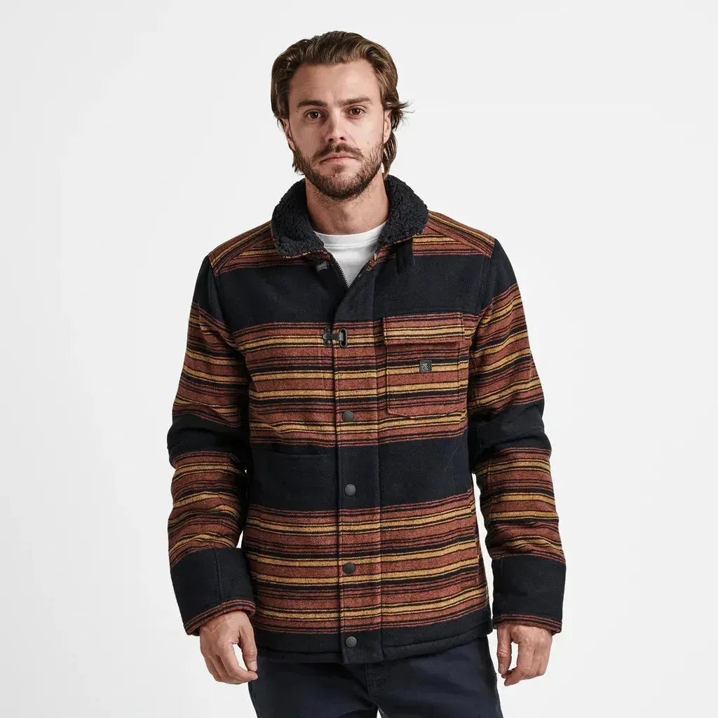 Axeman Jacket | Navy Stripes