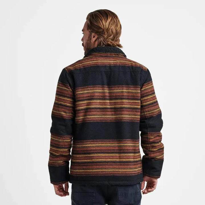 Axeman Jacket | Navy Stripes