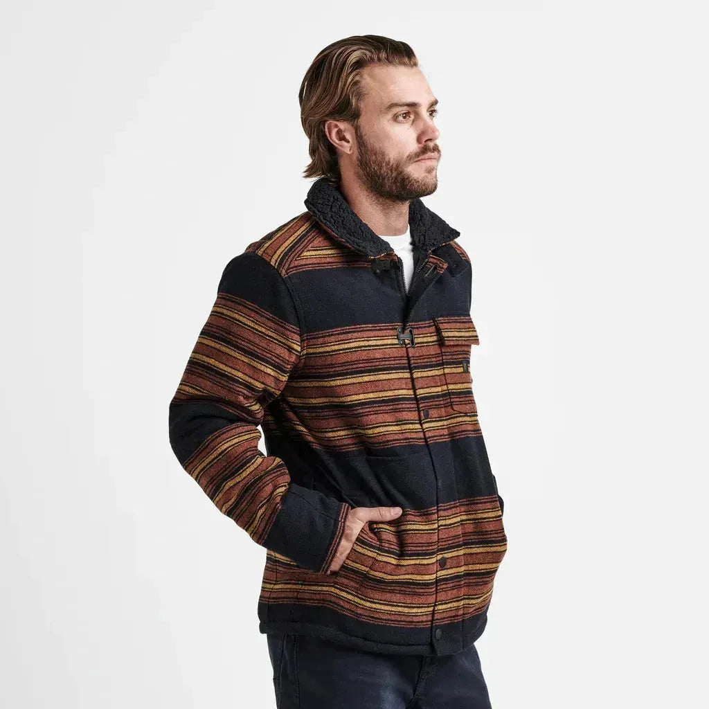 Axeman Jacket | Navy Stripes