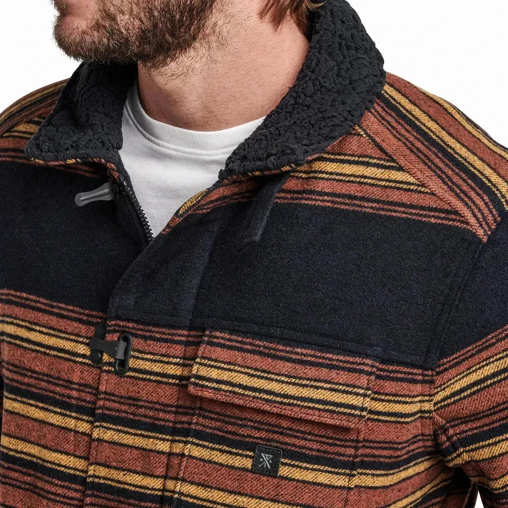 Axeman Jacket | Navy Stripes