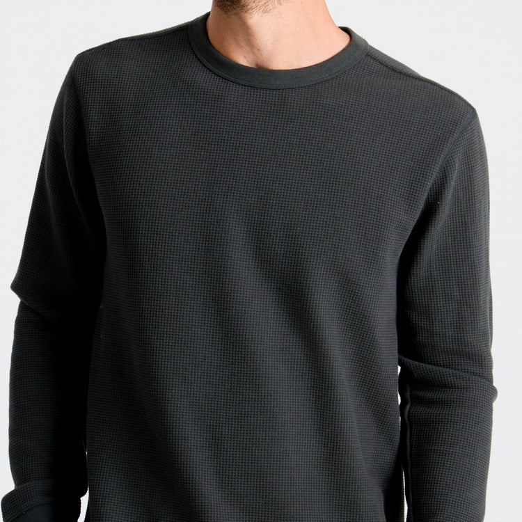 Well Worn Thermal Long Sleeve | Onyx