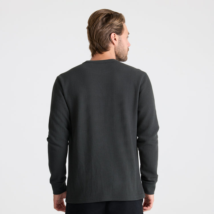 Well Worn Thermal Long Sleeve | Onyx
