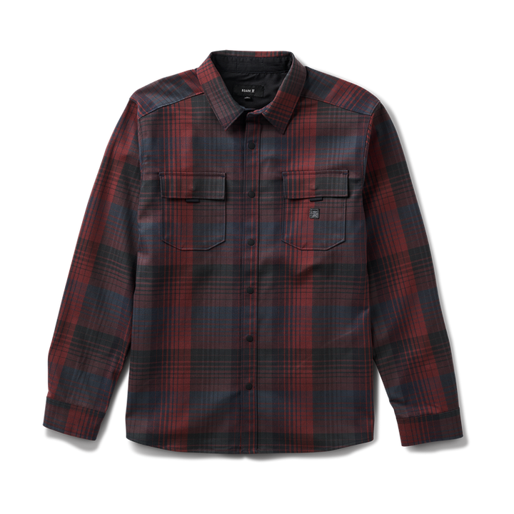 Diablo Long Sleeve Flannel | Sangria