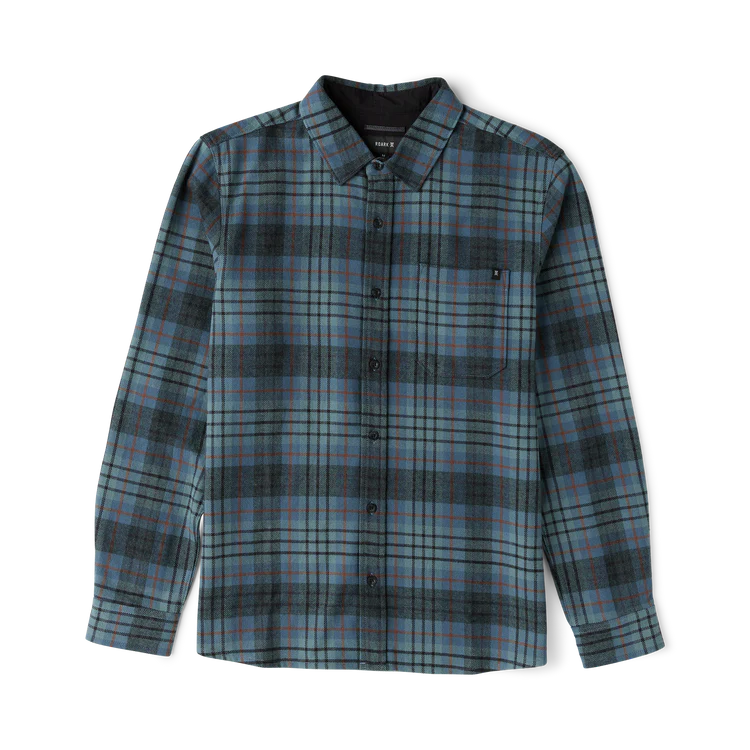 Crossroads Organic Cotton Flannel | Dark Slate
