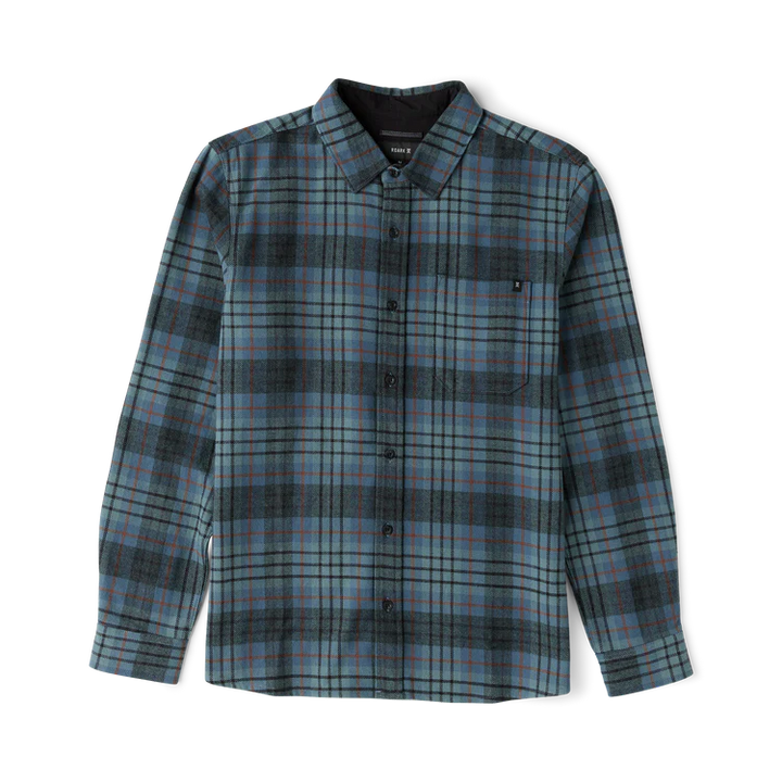 Crossroads Organic Cotton Flannel | Dark Slate