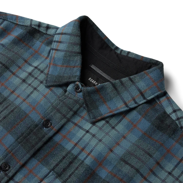 Crossroads Organic Cotton Flannel | Dark Slate