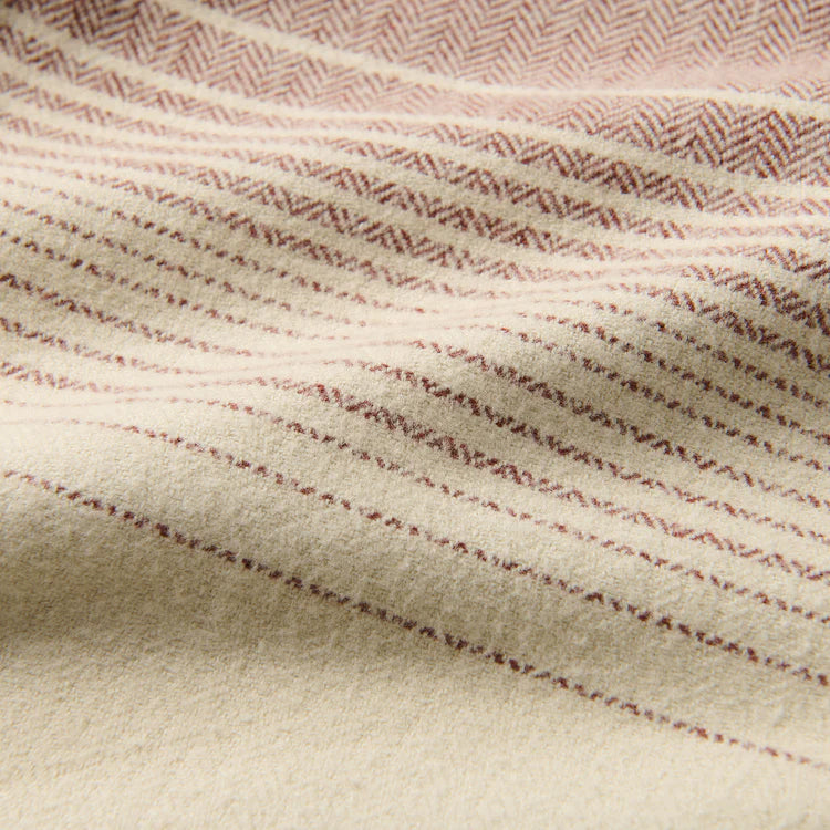 Crossroads Organic Cotton Flannel | Fossil Stripe
