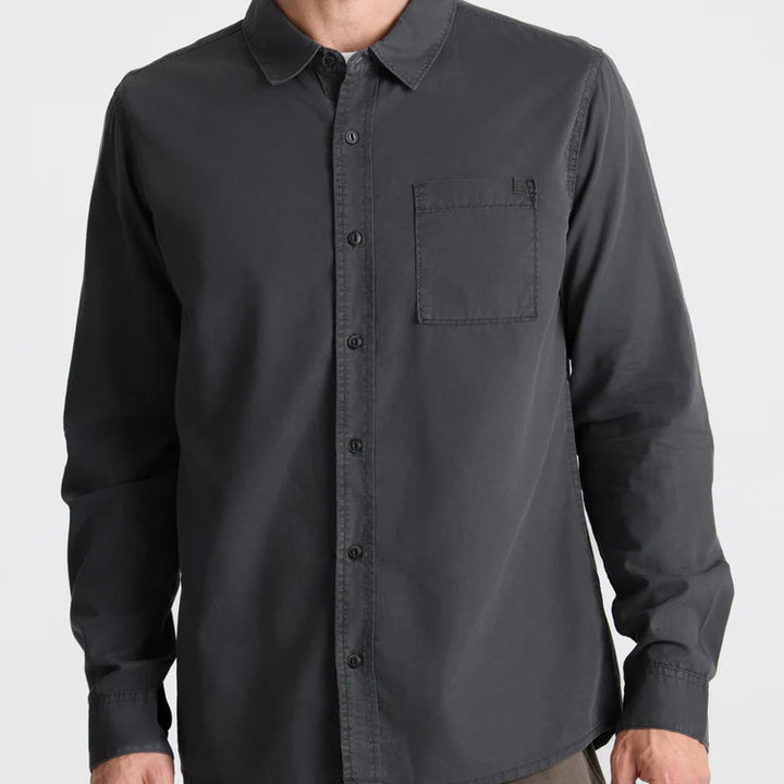Made To Fade Button Up Shirt | Washed Charcoal
