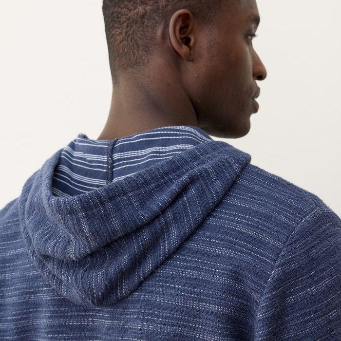 Portola Beach Hoodie | Navy Stripe