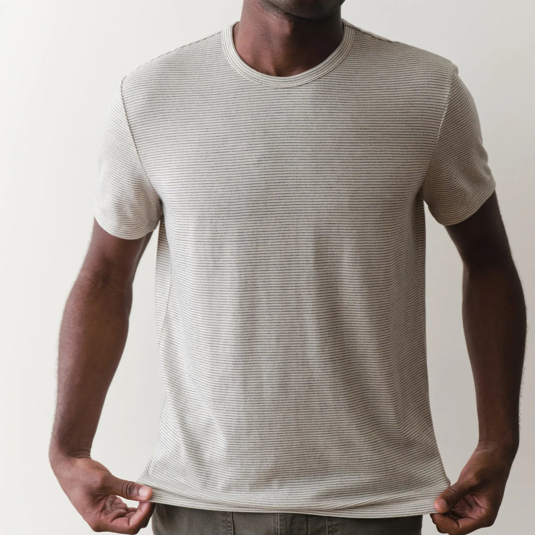 Signature Jacquard Crew Tee