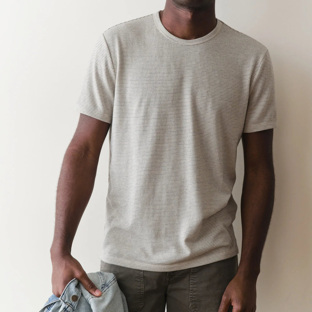 Signature Jacquard Crew Tee