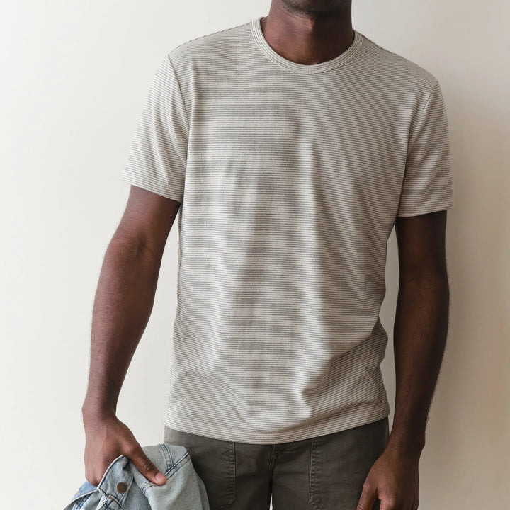 Signature Jacquard Crew Tee