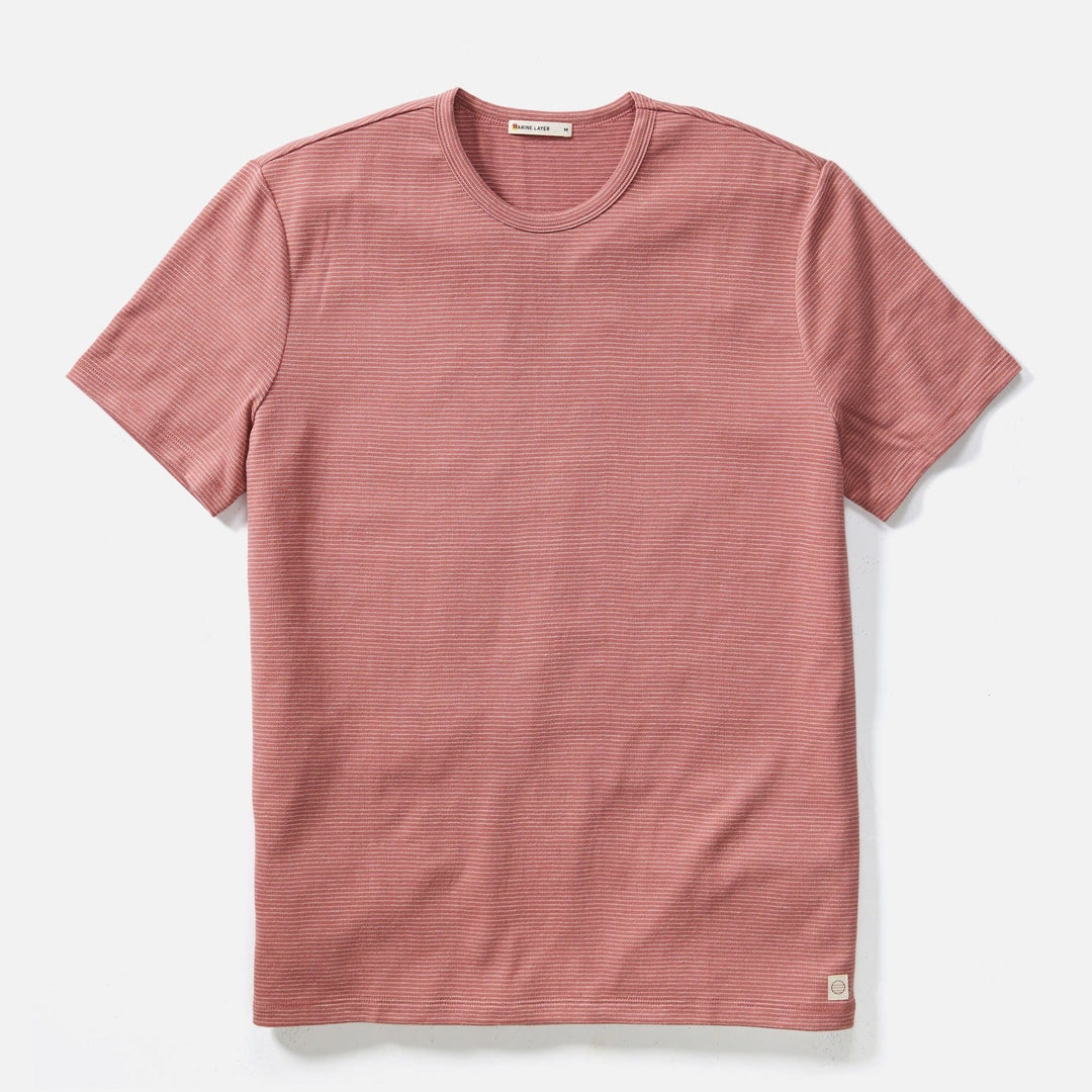Signature Jacquard Crew Tee
