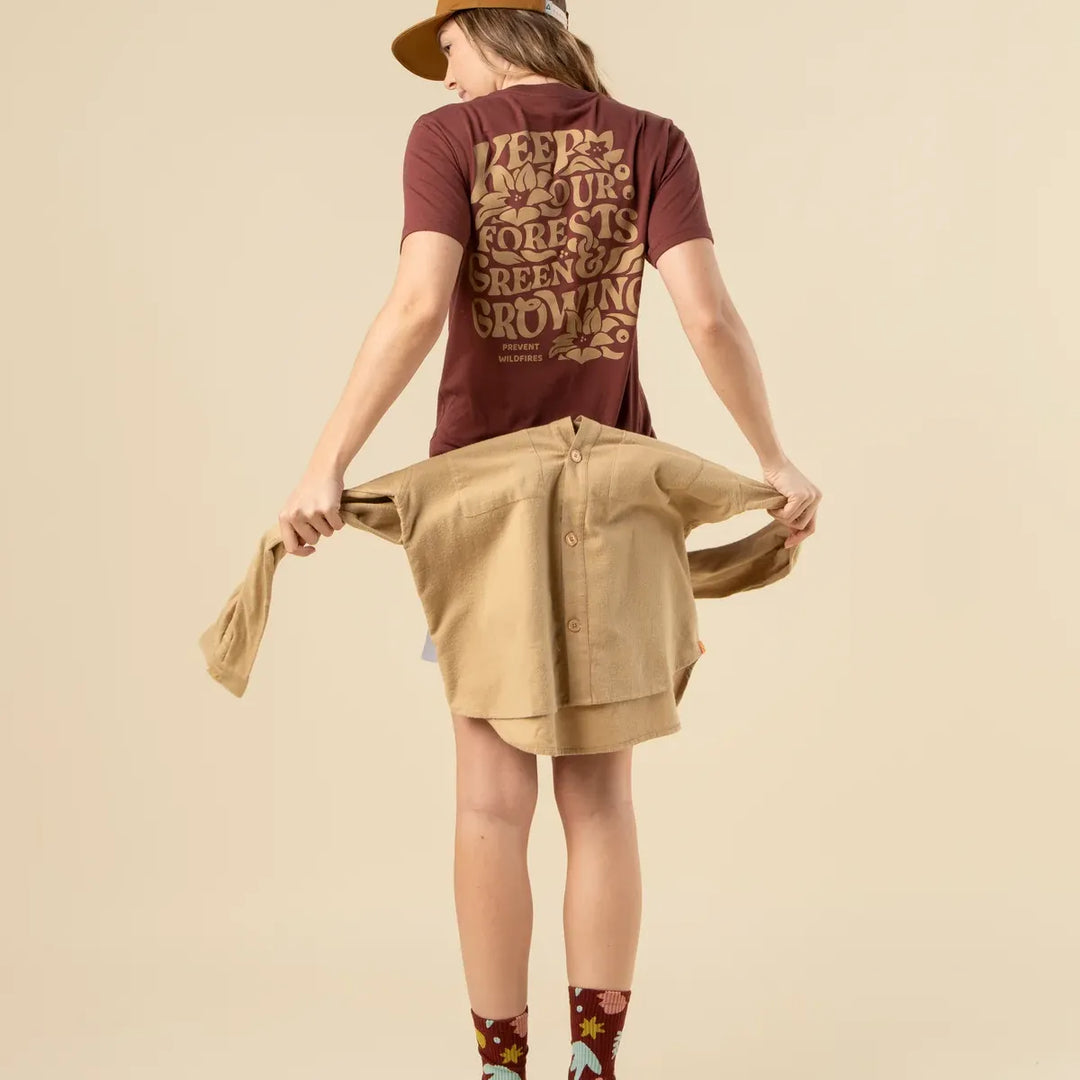 Green & Growing Pocket Tee