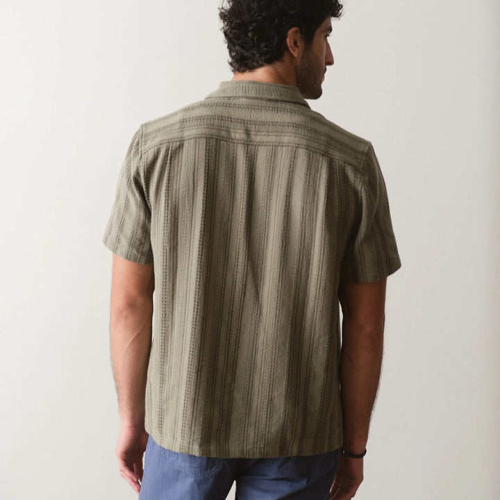 Dobby Resort Shirt | Olive