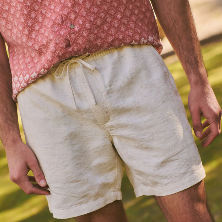 6” Saturday Beach Short | Natural/Tan