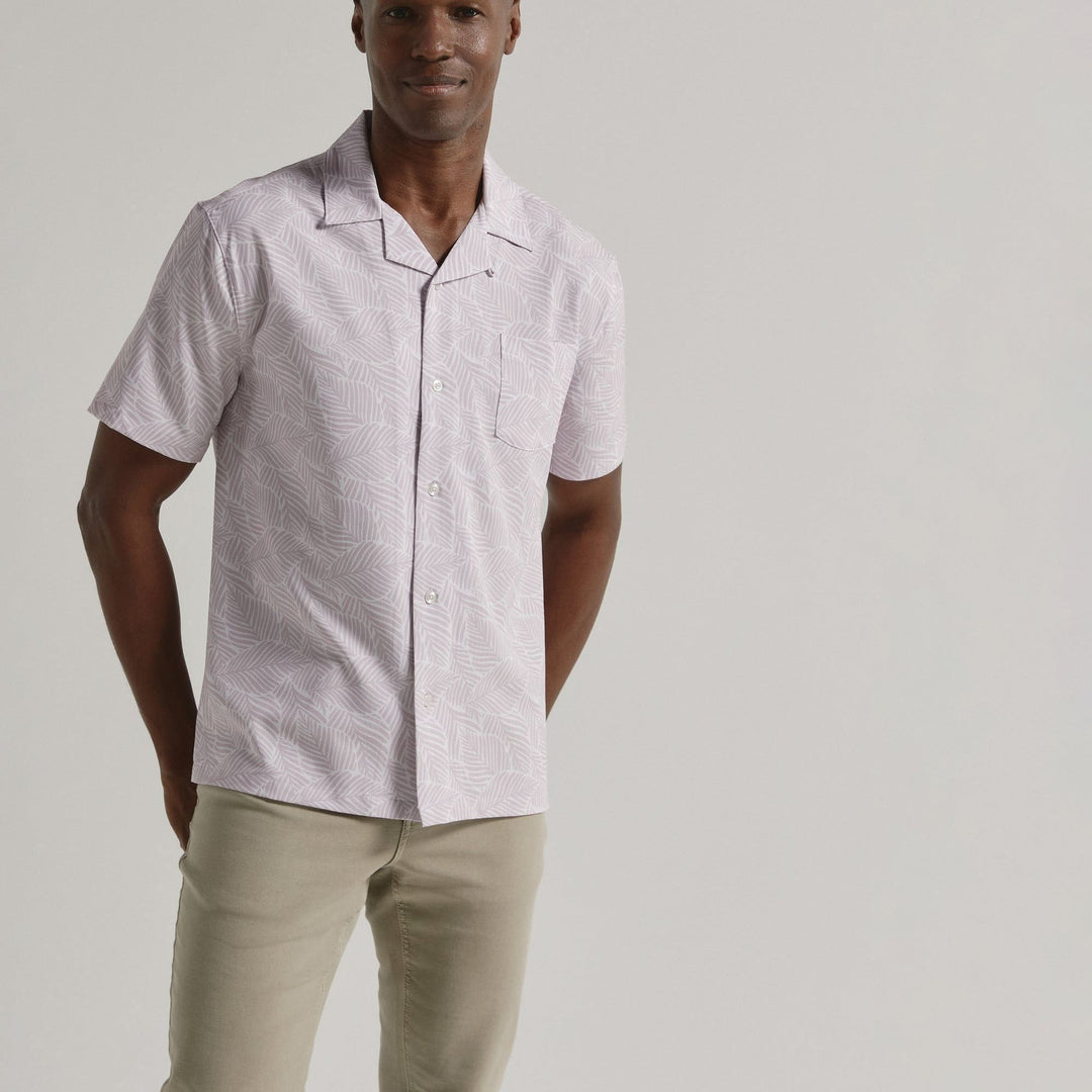 Ricco Camp Shirt | Rose