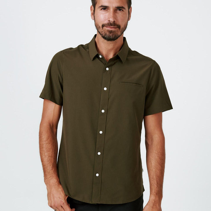 Grant Short Sleeve Shirt | Olive