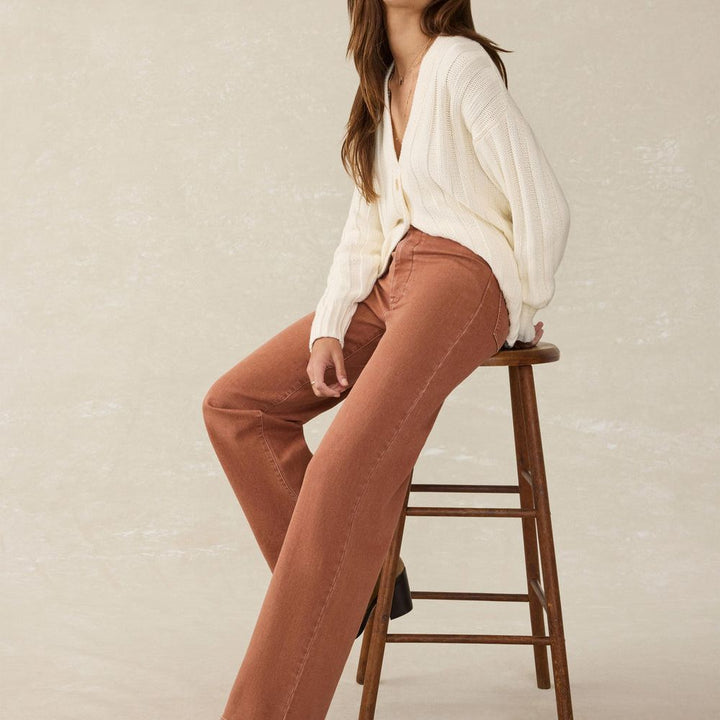 Stretch Terry Harbor Pant | Russet