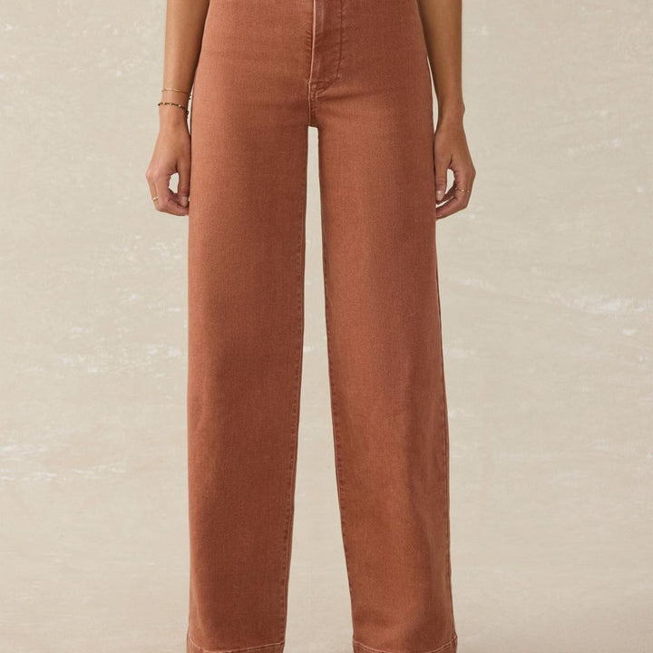 Stretch Terry Harbor Pant | Russet