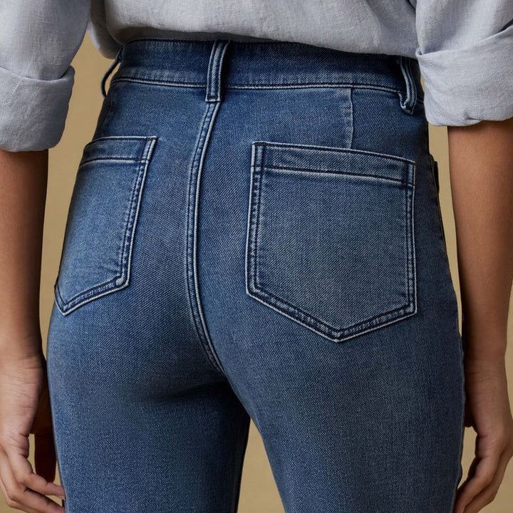 Stretch Terry Patch Pocket Pant | Riverton Wash