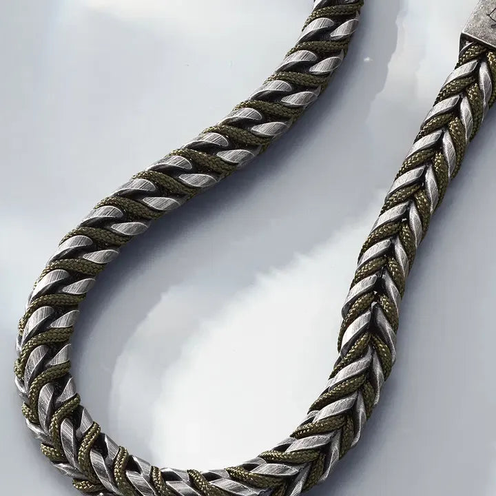 Catena Foxtail Bracelet | Army Vintage