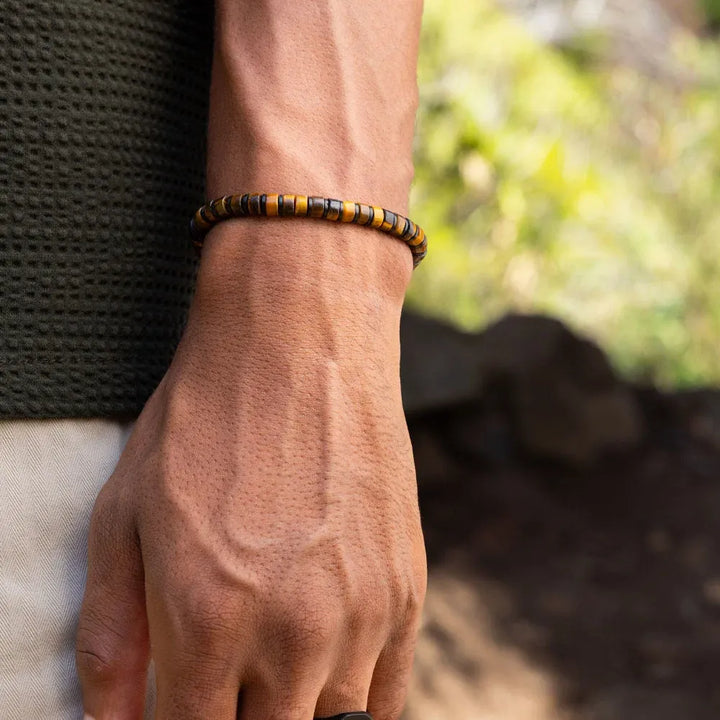 Brontide 6mm Adjustable Bracelet | Tiger Eye