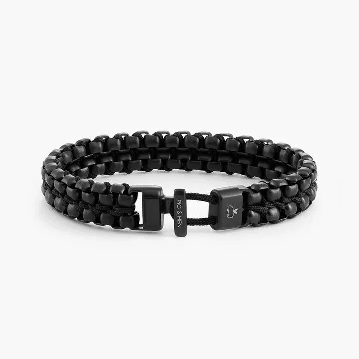 Catena Venetian DBL Bracelet | Black