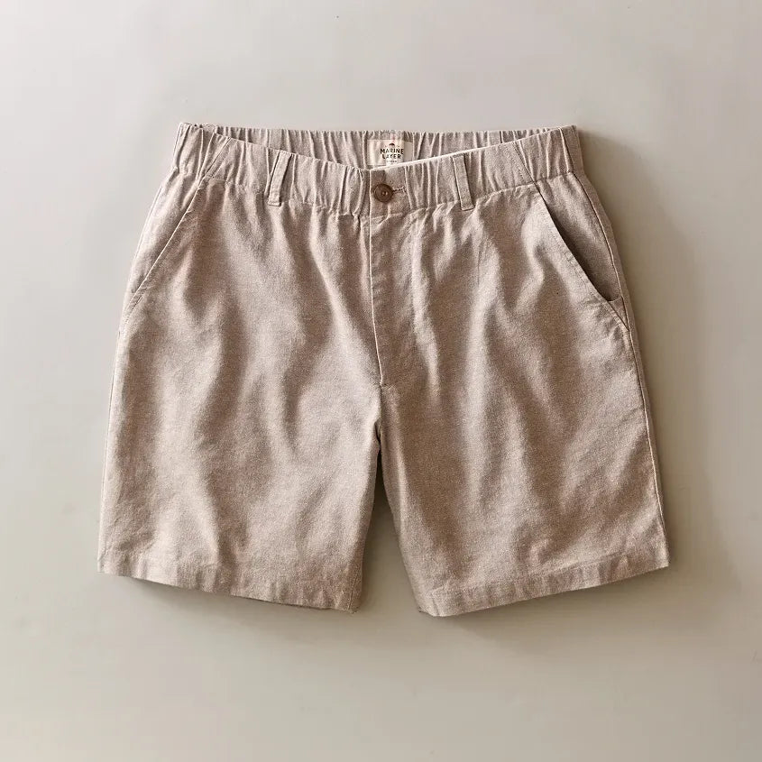 7" Saturday Hemp Chino Short | Taupe