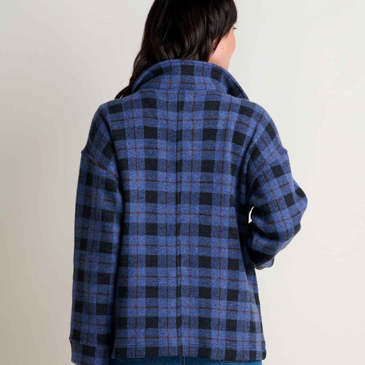 Kennicott Car Coat | Black Plaid
