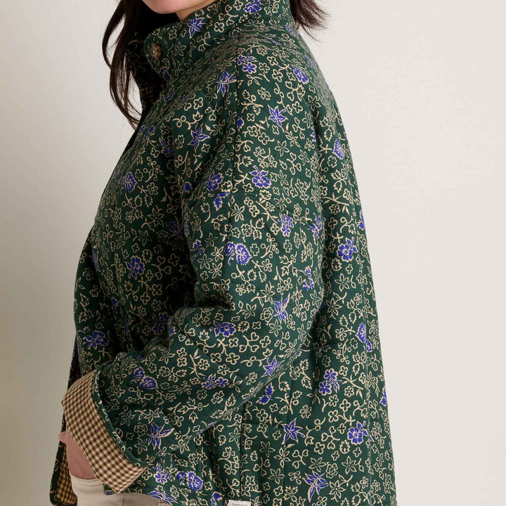 Manzana Quilted Jacket | Pasture Floral Print
