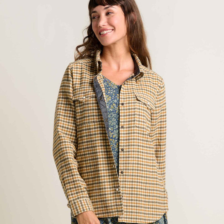 Folk Yeah Shirt Jacket | Kelp