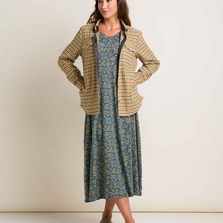 Folk Yeah Shirt Jacket | Kelp