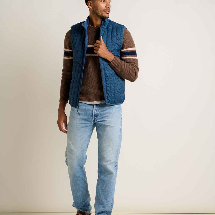 Wasatch Sweater | Chestnut Stripe