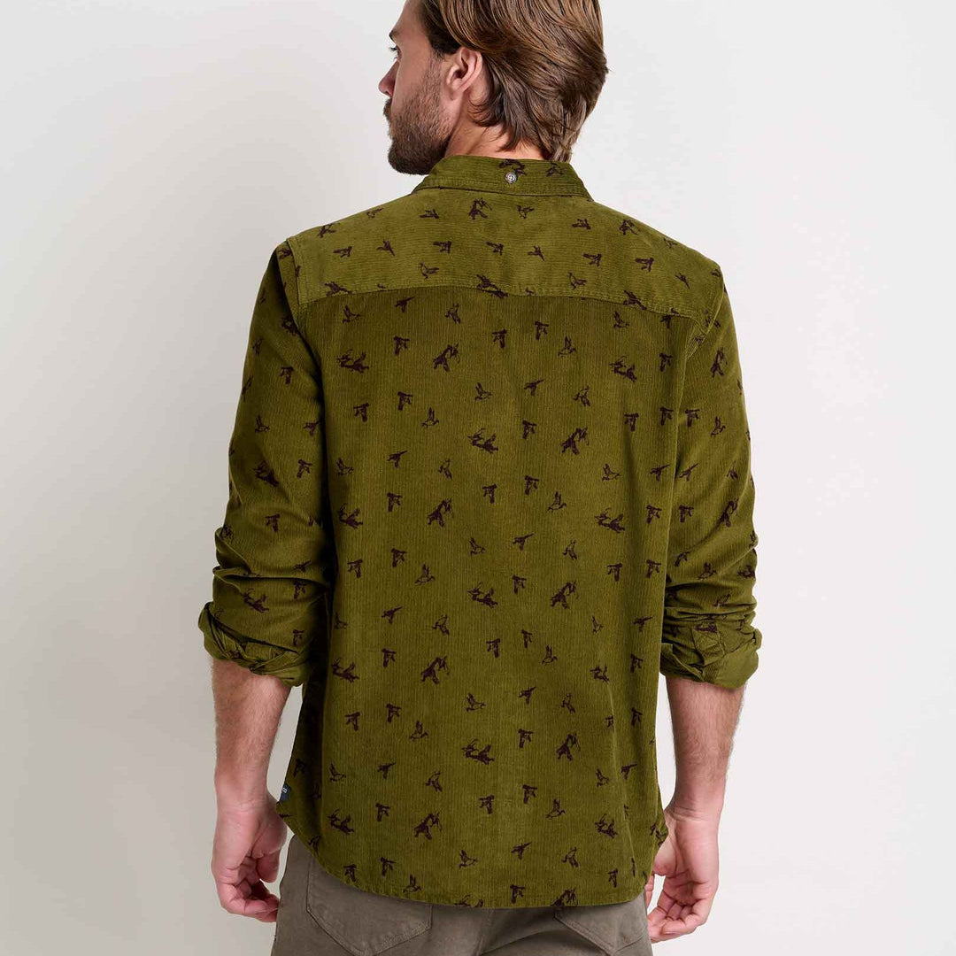 Men's Scouter Cord | Fir Bird Print