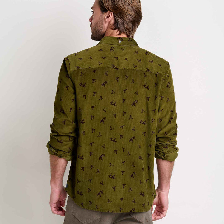 Men's Scouter Cord | Fir Bird Print