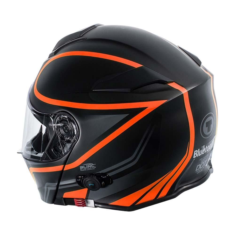 T-28 Bluetooth Helmet | Vapor Orange