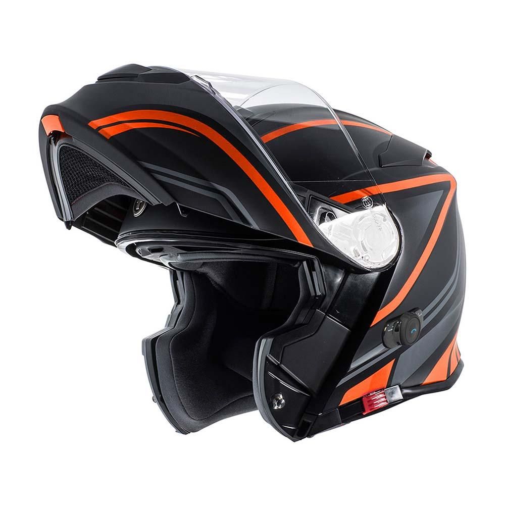 T-28 Bluetooth Helmet | Vapor Orange