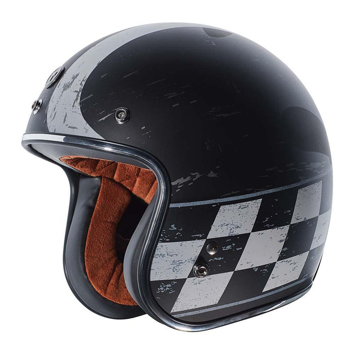 Retro T-50 Helmet | Flat Black Champ