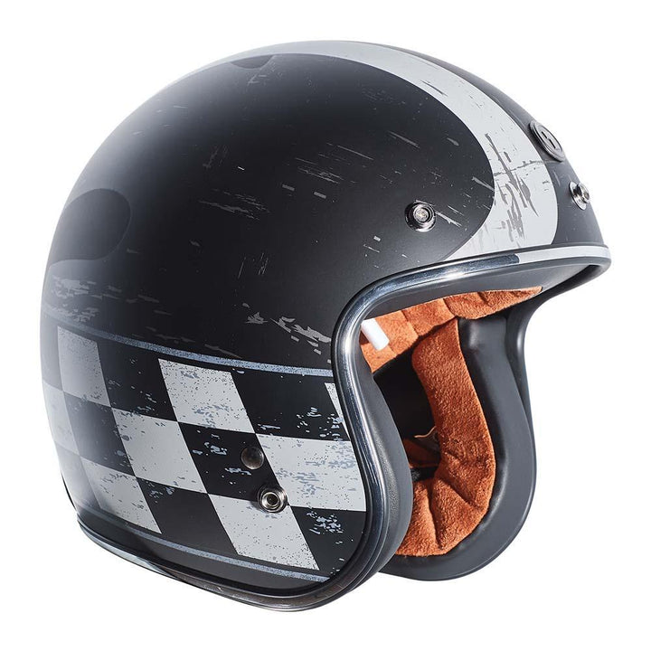 Retro T-50 Helmet | Flat Black Champ