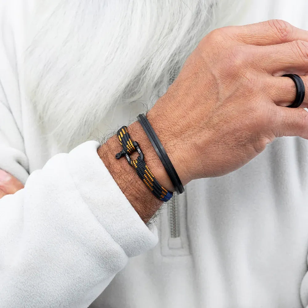 Vicious Vik Bracelet | Rust Orange/Black