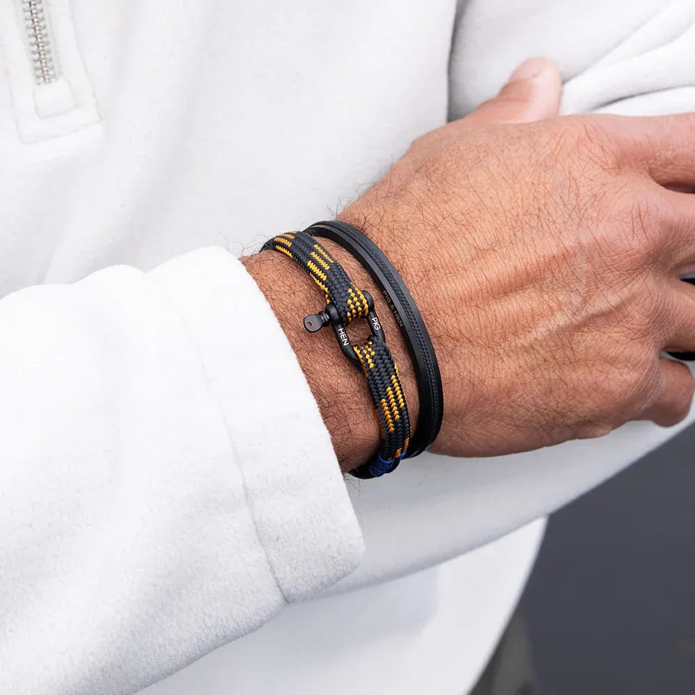 Vicious Vik Bracelet | Rust Orange/Black