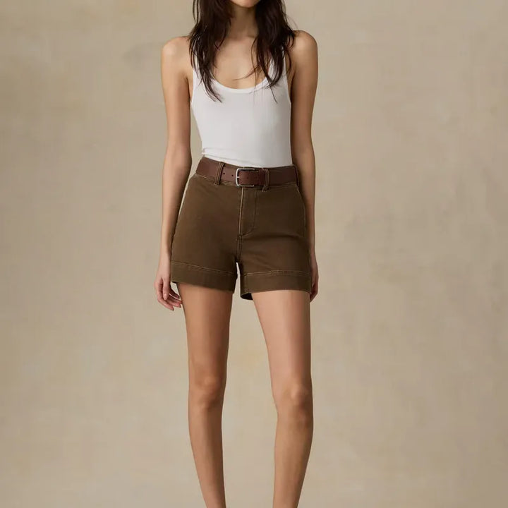Stretch Terry Sailor Short | Walnut