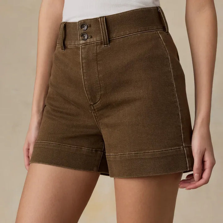 Stretch Terry Sailor Short | Walnut