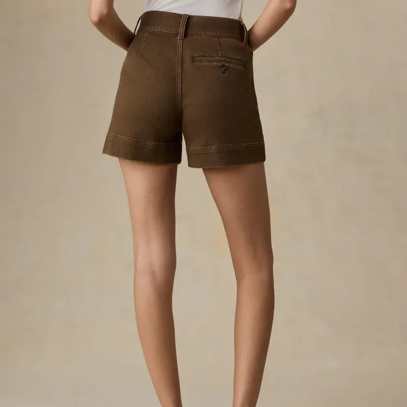 Stretch Terry Sailor Short | Walnut