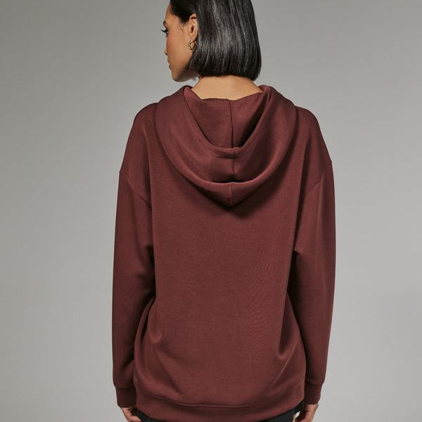 Rev Boyfriend Hoodie | Brick Red