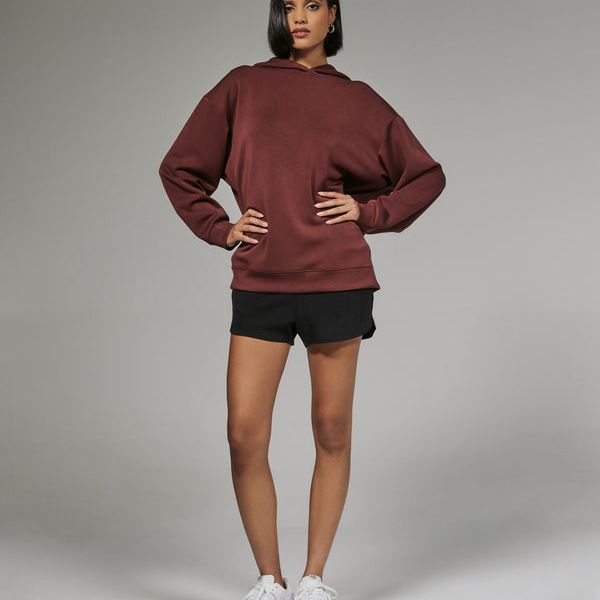 Rev Boyfriend Hoodie | Brick Red