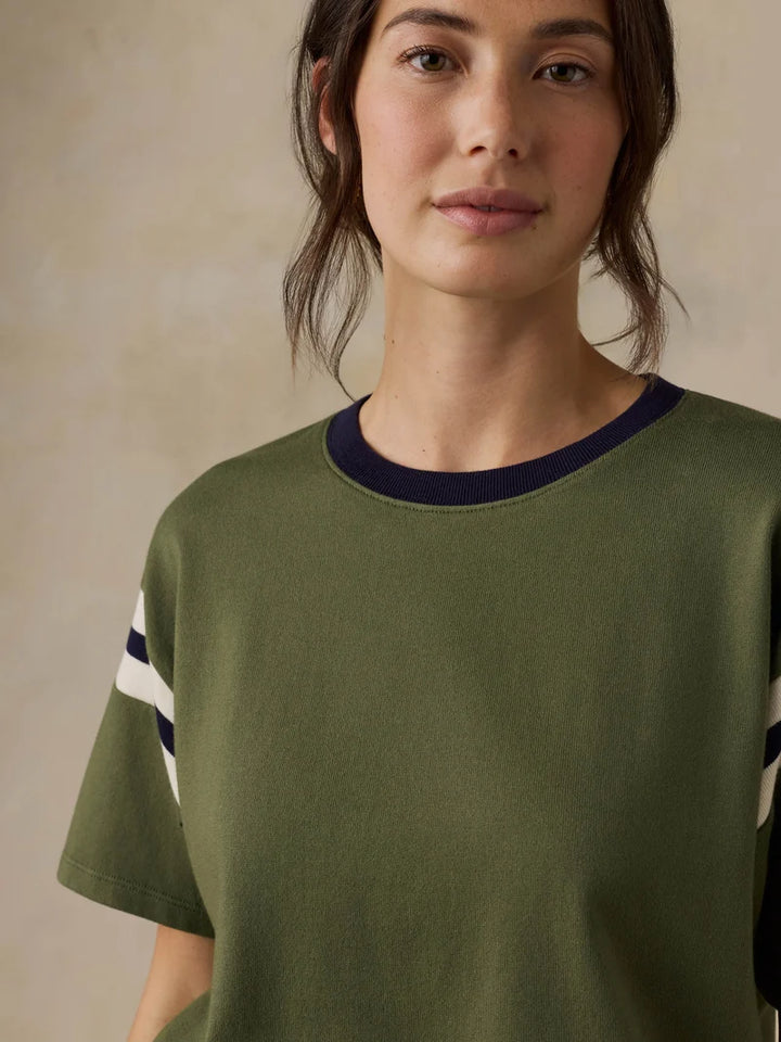 Sport Jersey Throwback Tee | Clover Varsity