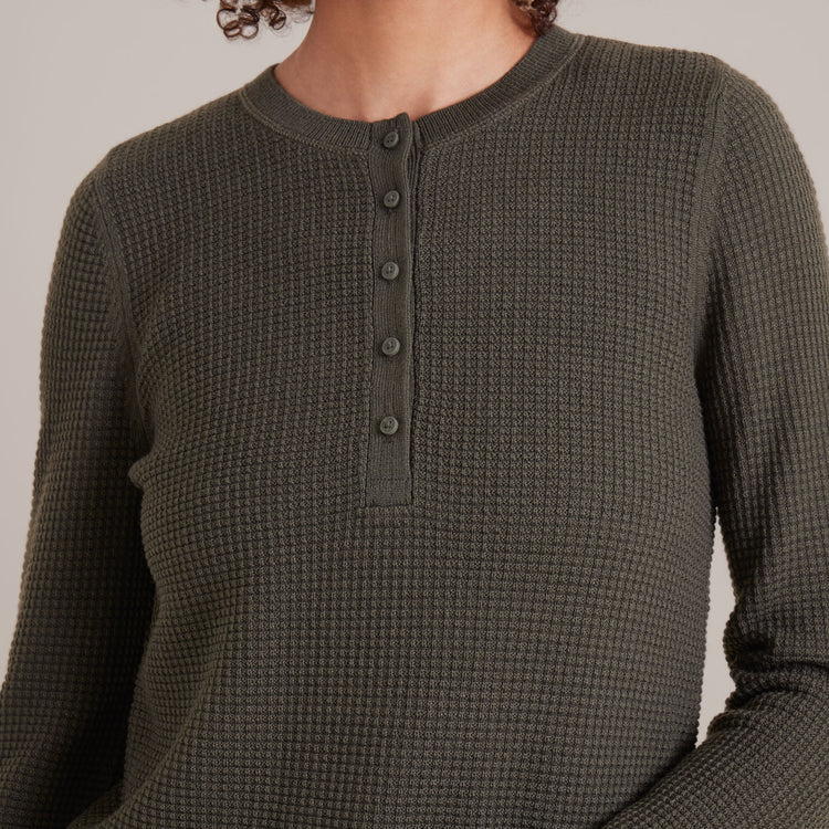 Well Worn Thermal Long Sleeve | Military